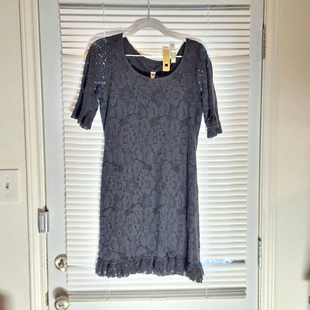Anthropoligie Uncle Frank Size M Black Dress